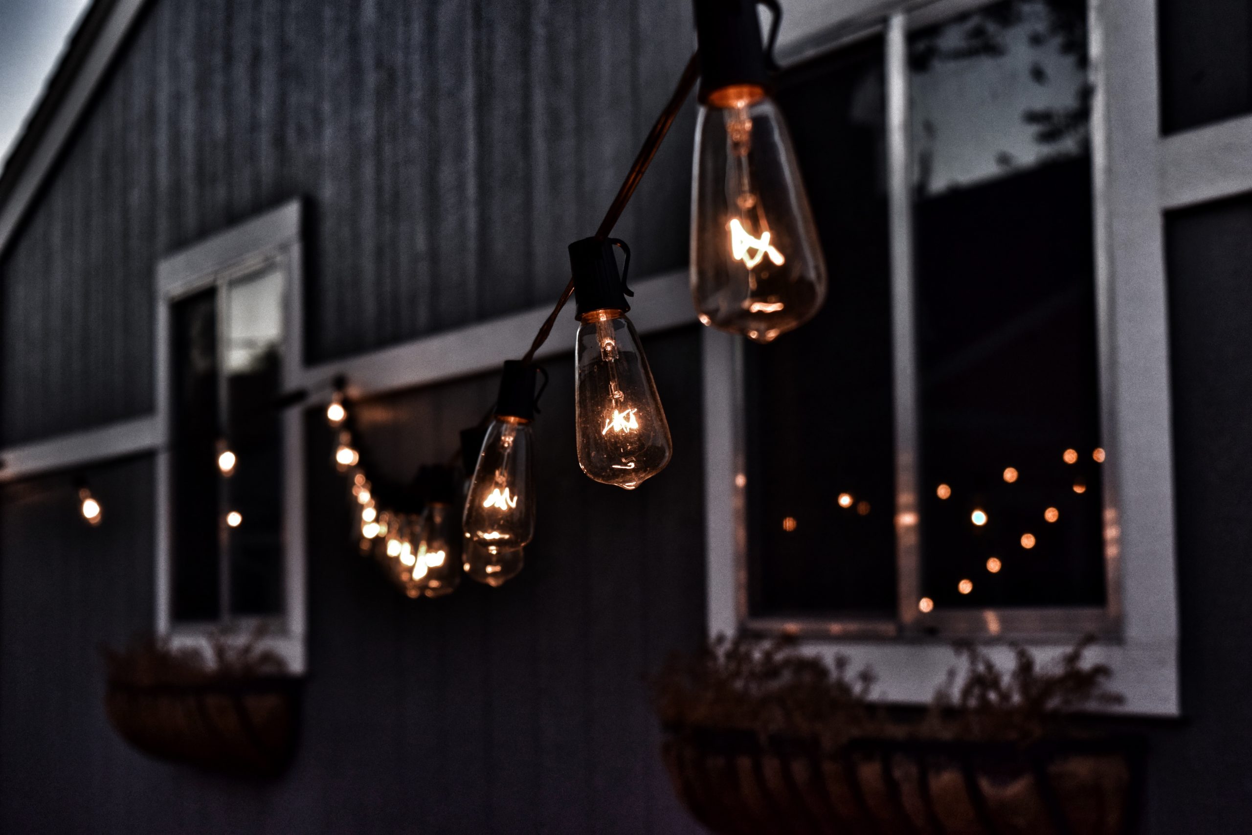 Houston Outdoor Lighting Design String Lights