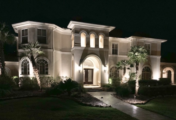 Outdoor security lights make a home safer in Houston Tx