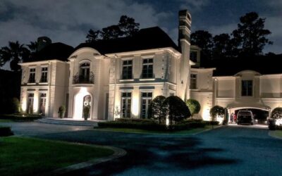 two story white brick house in Bellaire, tx