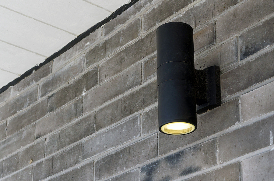 Home exterior lighting fixture to be "DarkSky Approved" with cutoff design.
