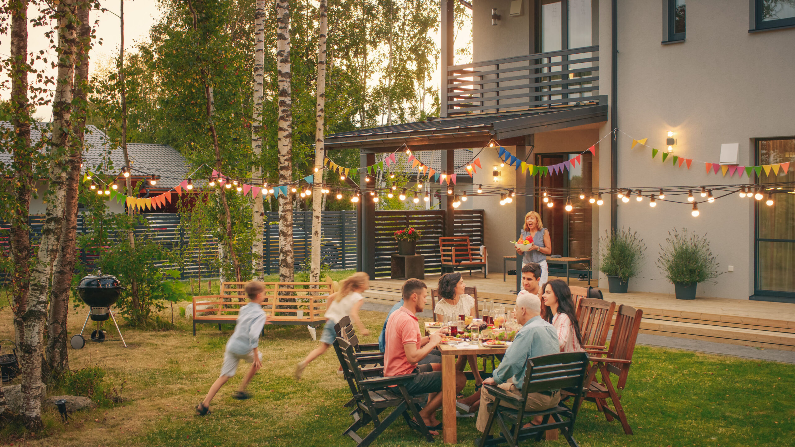 exterior lighting - backyard lighting